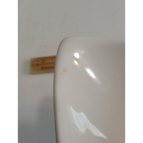 Verdici Design White Ceramic French Fry Cone Basket Holder With Stand - Picture 10 of 11